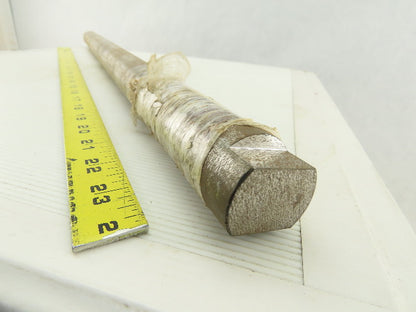 1-7/16" OD x 29-1/16" Solid Steel Pulley Shaft End Flats