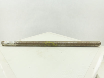 1-7/16" OD x 29-1/16" Solid Steel Pulley Shaft End Flats