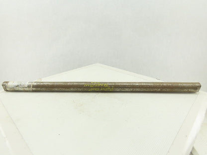 1-7/16" OD x 29-1/16" Solid Steel Pulley Shaft End Flats