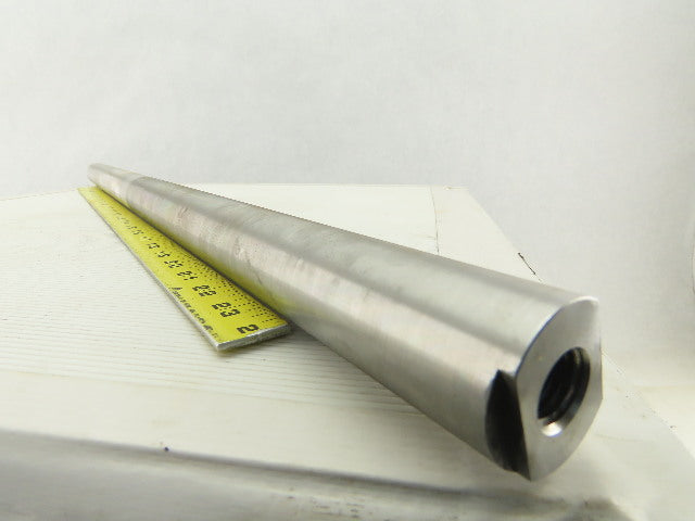 1-3/8" OD x 31" OAL Solid Steel Idler Shaft 5/8-11 Threaded Ends