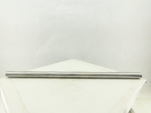 1-3/8" OD x 31" OAL Solid Steel Idler Shaft 5/8-11 Threaded Ends