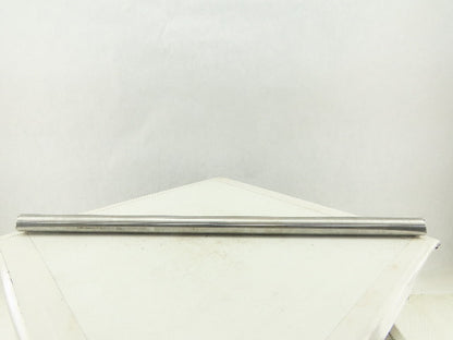 1-3/8" OD x 31" OAL Solid Steel Idler Shaft 5/8-11 Threaded Ends