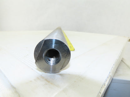 1-3/8" OD x 31" OAL Solid Steel Idler Shaft 5/8-11 Threaded Ends