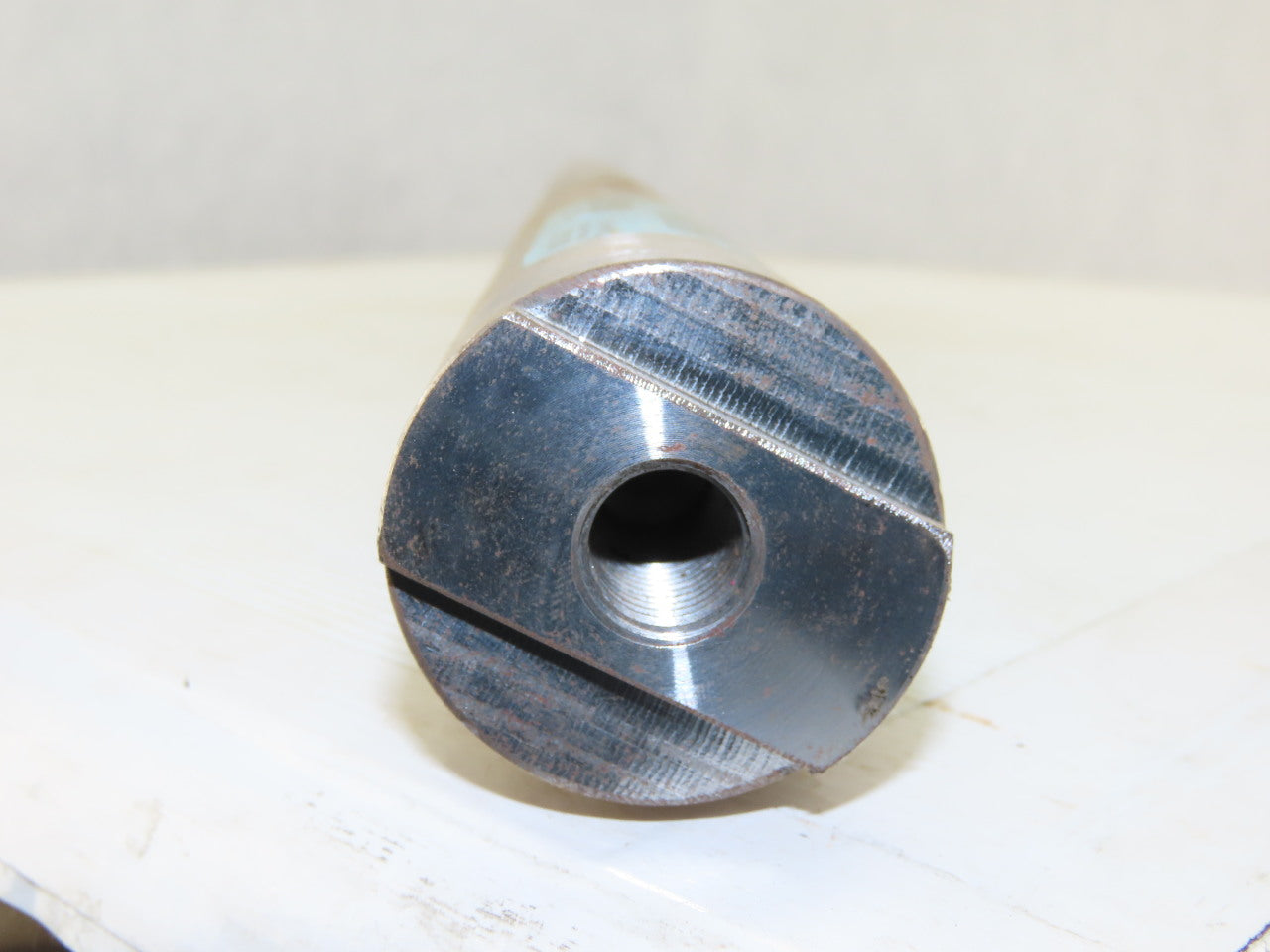 49.975mm OD x 31" OAL 5/8-18 Threaded Steel Spun Idler Shaft