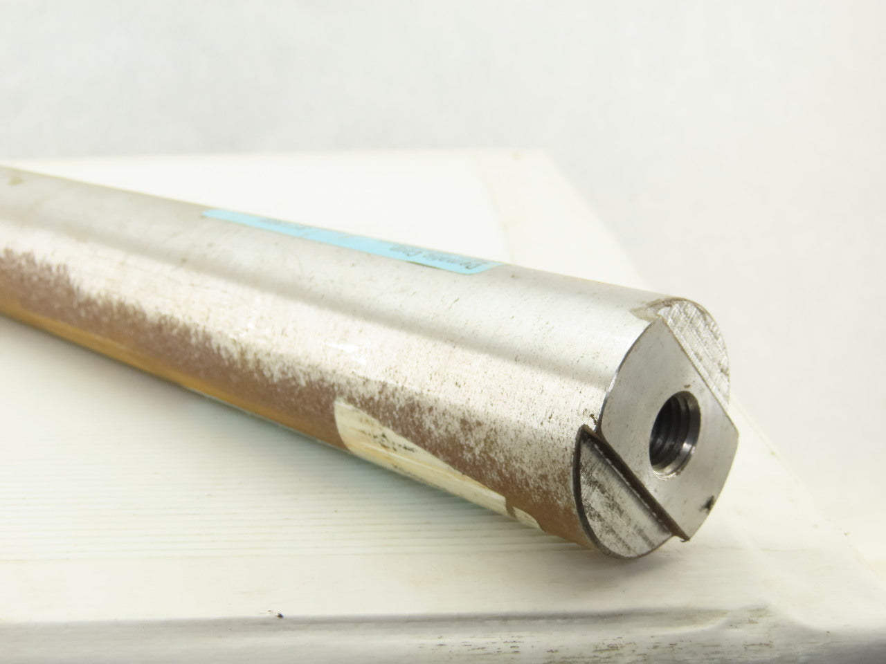 49.975mm OD x 31" OAL 5/8-18 Threaded Steel Spun Idler Shaft