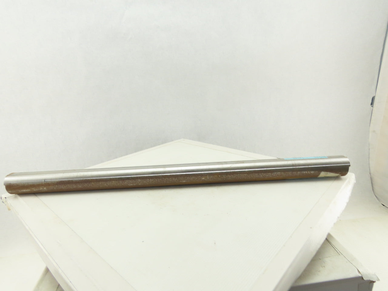 49.975mm OD x 31" OAL 5/8-18 Threaded Steel Spun Idler Shaft