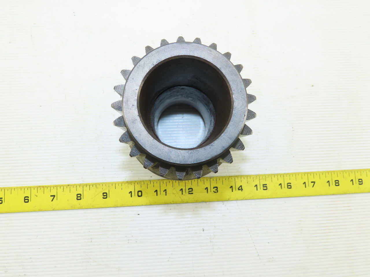 3-1/4" OD 25 Tooth 10mm Pitch Spur Gear W/ 48.75mm Keyless Bushing