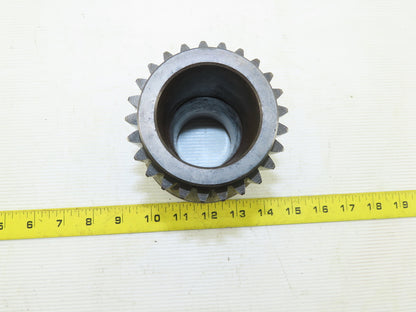 3-1/4" OD 25 Tooth 10mm Pitch Spur Gear W/ 48.75mm Keyless Bushing