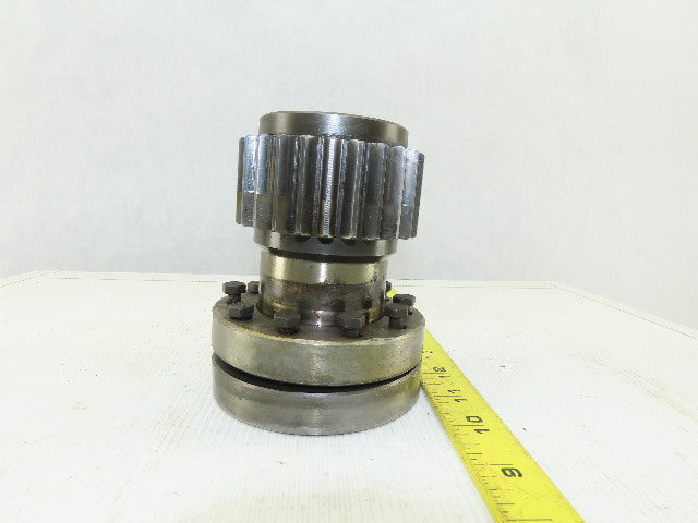 3-1/4" OD 25 Tooth 10mm Pitch Spur Gear W/ 48.75mm Keyless Bushing