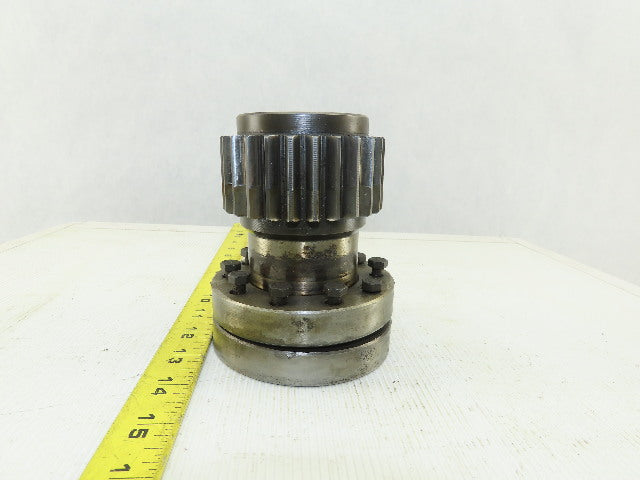 3-1/4" OD 25 Tooth 10mm Pitch Spur Gear W/ 48.75mm Keyless Bushing
