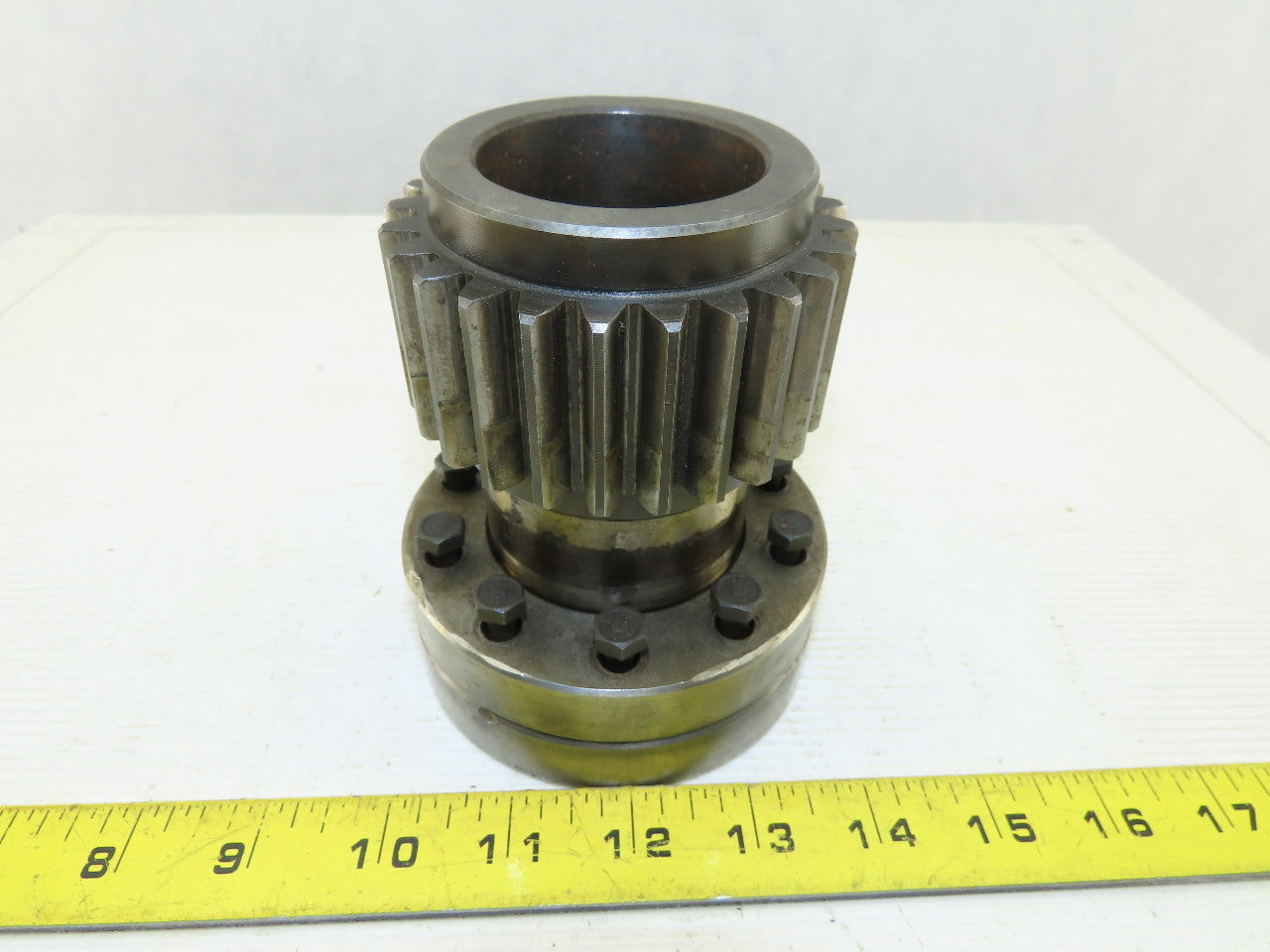 3-1/4" OD 25 Tooth 10mm Pitch Spur Gear W/ 48.75mm Keyless Bushing