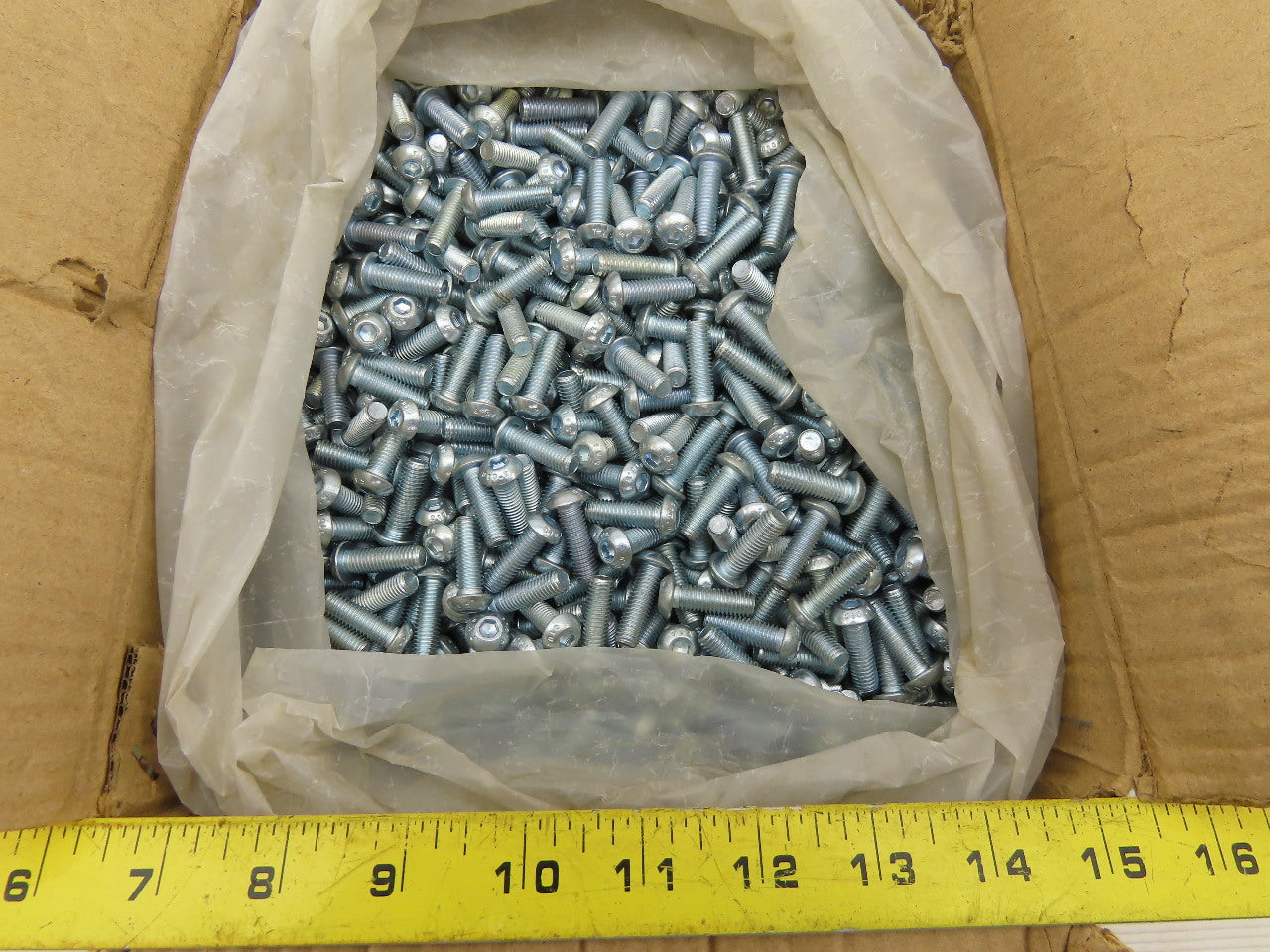 M8-1.25 Threaded SHCS Hex Cap Screw 29.50mm OAL Lot of 1000