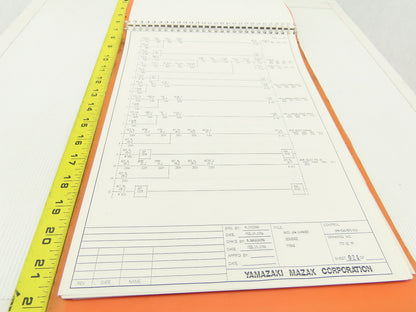 Mazak M/T Controller MPS-500M Electrical Wiring Schematics Drawing Logic Manual