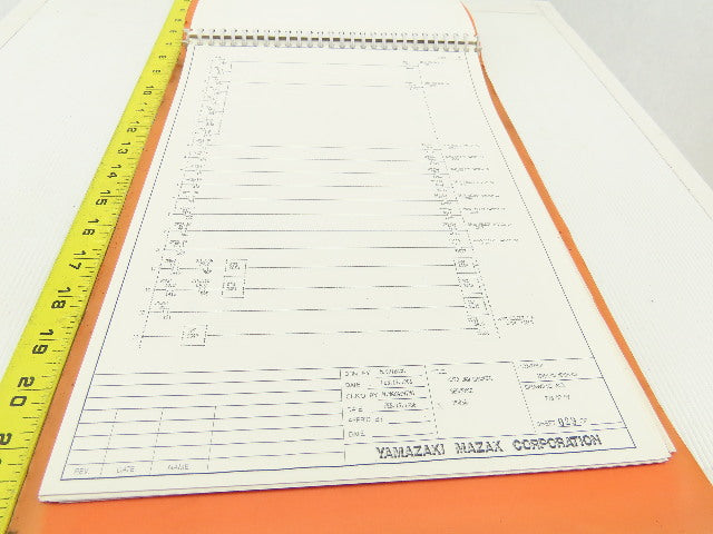 Mazak M/T Controller MPS-500M Electrical Wiring Schematics Drawing Logic Manual