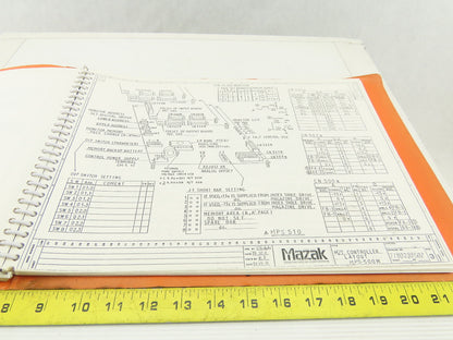 Mazak M/T Controller MPS-500M Electrical Wiring Schematics Drawing Logic Manual
