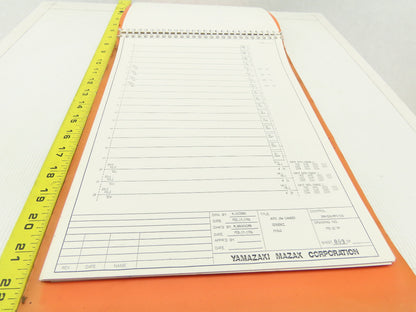 Mazak M/T Controller MPS-500M Electrical Wiring Schematics Drawing Logic Manual