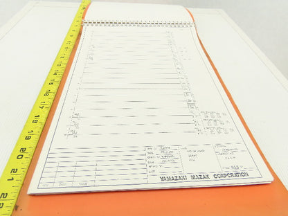Mazak M/T Controller MPS-500M Electrical Wiring Schematics Drawing Logic Manual