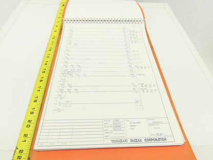 Mazak M/T Controller MPS-500M Electrical Wiring Schematics Drawing Logic Manual