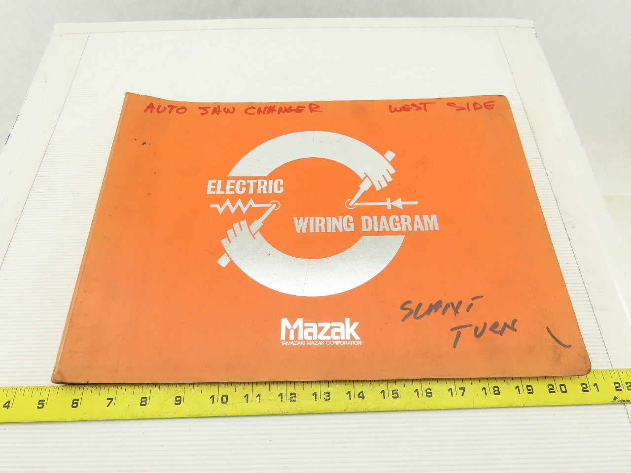 Mazak M/T Controller MPS-500M Electrical Wiring Schematics Drawing Logic Manual