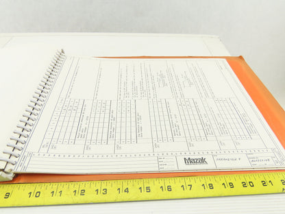 Mazak ST40N ATC M/C D-11T Slant Turn CNC Fanuc 11T Electric Wiring Logic Manual