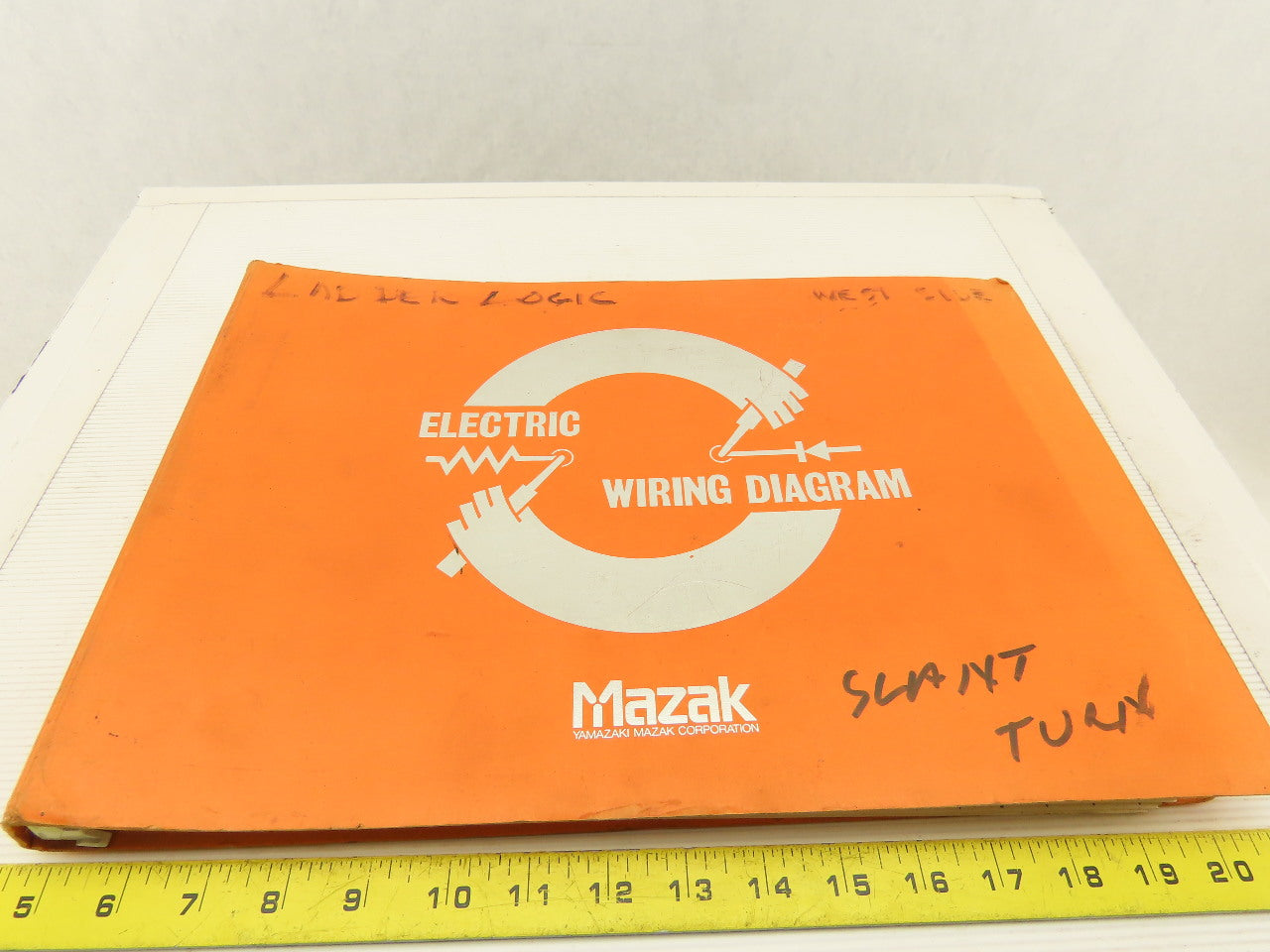 Mazak ST40N ATC M/C D-11T Slant Turn CNC Fanuc 11T Electric Wiring Logic Manual