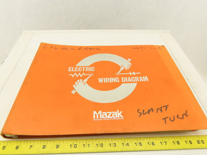 Mazak ST40N ATC M/C D-11T Slant Turn CNC Fanuc 11T Electric Wiring Logic Manual