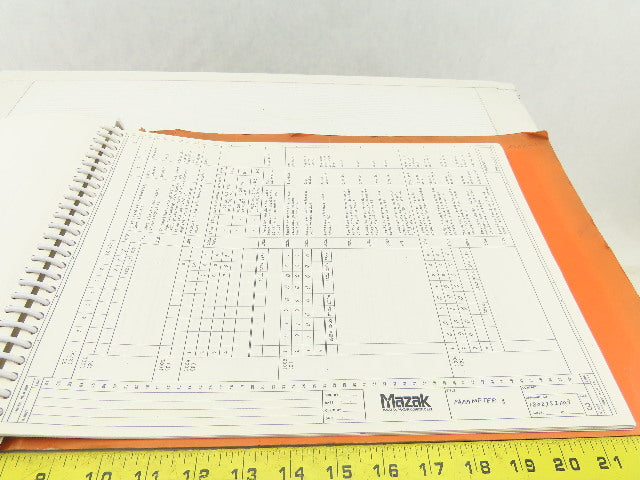 Mazak ST40N ATC M/C D-11T Slant Turn CNC Fanuc 11T Electric Wiring Logic Manual