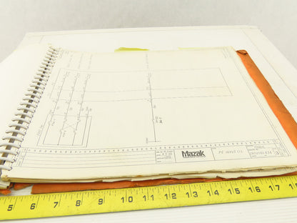 Mazak ST-40NATCM/C Slant Turn Servo Axis Logic Electrical Wiring Diagram Manual