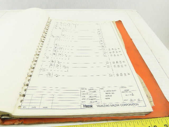 Mazak Mazatrol Cam M2-B 48322WB Electrical Wiring Circuit Diagram Manual Logic