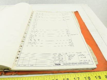 Mazak Mazatrol Cam M2-B 48322WB Electrical Wiring Circuit Diagram Manual Logic
