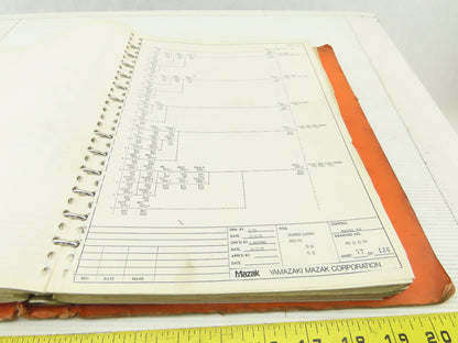 Mazak Mazatrol Cam M2-B 48322WB Electrical Wiring Circuit Diagram Manual Logic