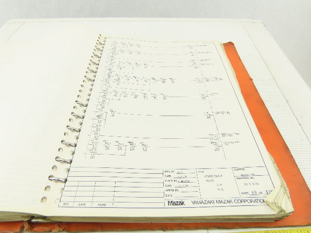 Mazak Mazatrol Cam M2-B 48322WB Electrical Wiring Circuit Diagram Manual Logic