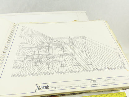 Mazak Slant Turn-40N ATC CNC Machine Mechanical Parts List Diagram ATC Magazine