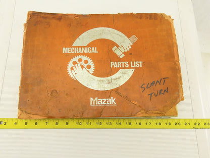 Mazak Slant Turn-40N ATC CNC Machine Mechanical Parts List Diagram ATC Magazine