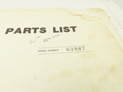 Mazak Slant Turn 40N ATC M/C Mechanical Parts List Diagram Head TailStock Turret