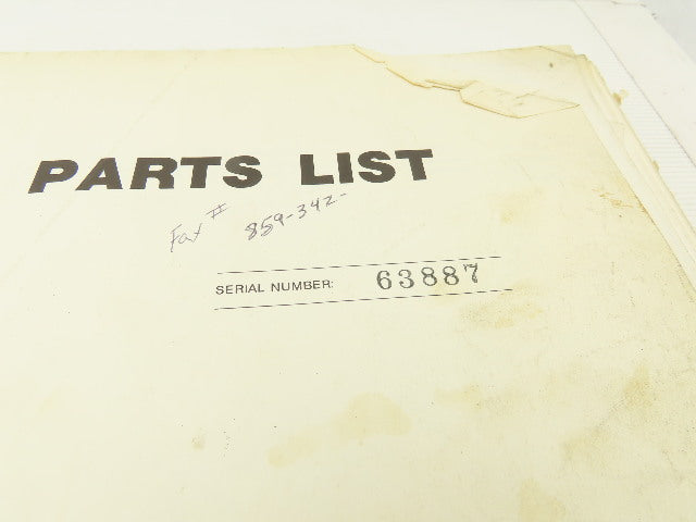 Mazak Slant Turn 40N ATC M/C Mechanical Parts List Diagram Head TailStock Turret