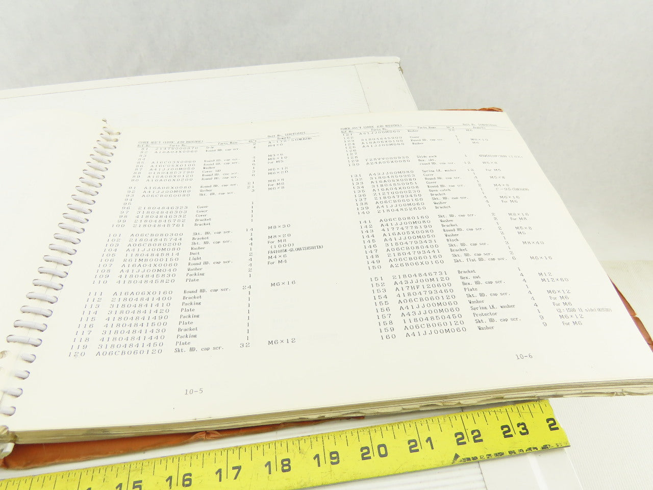 Mazak Slant Turn 40N ATC M/C Mechanical Parts List Diagram Head TailStock Turret