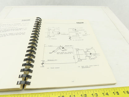 Mazak Slant Turn 40N ATC M/C Back-up Tool Replacement Function Operators Manual