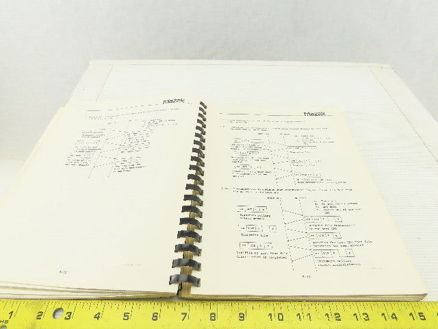 Mazak Slant Turn 40N ATC M/C Back-up Tool Replacement Function Operators Manual