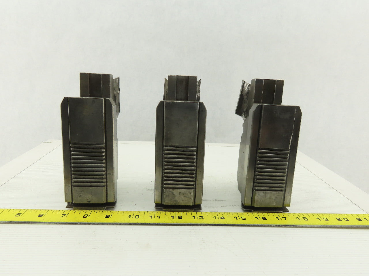 Daco Square Serrated Chuck Top Jaw Tongue & Groove Master Set Of 3