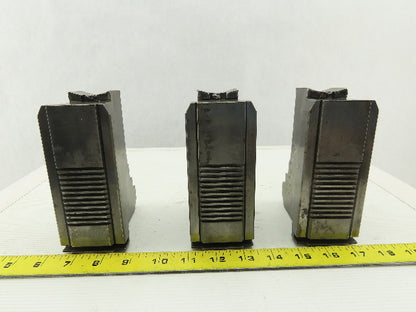 Daco W89042LFM Square Serrated Chuck Top Jaw Tongue & Groove Master Set Of 3