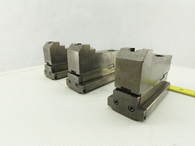 Daco W89042LFM Square Serrated Chuck Top Jaw Tongue & Groove Master Set Of 3