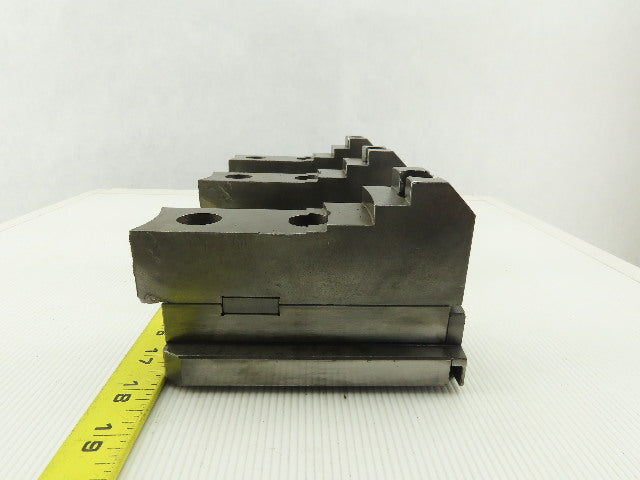 Daco W89042LFM Square Serrated Chuck Top Jaw Tongue & Groove Master Set Of 3