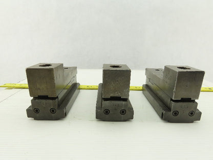Square Serrated Chuck Hard Master Jaw W/ Top Jaw Set of 3