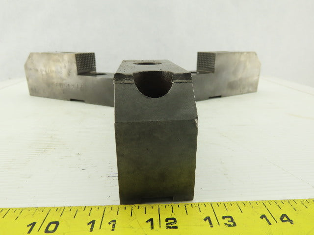 Daco W880512LFM Lathe Chuck OD Step Soft Top Jaw Set Of 3