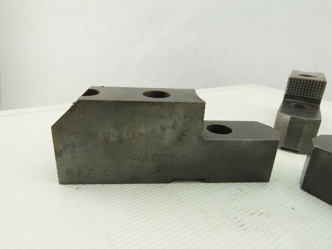 Daco W880512LFM Lathe Chuck OD Step Soft Top Jaw Set Of 3
