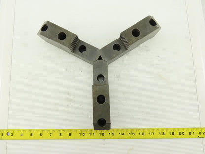 Daco W880512LFM Lathe Chuck OD Step Soft Top Jaw Set Of 3