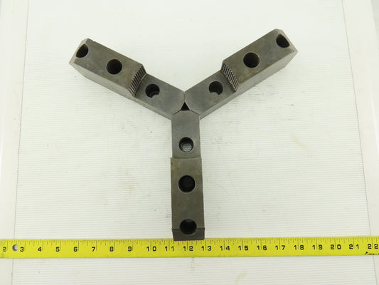 Daco W880512LFM Lathe Chuck OD Step Soft Top Jaw Set Of 3