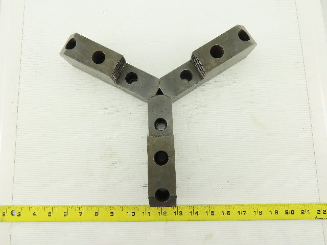 Daco W880512LFM Lathe Chuck OD Step Soft Top Jaw Set Of 3