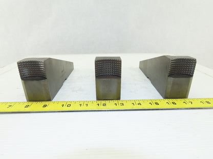 Huron W86003B LFM Lathe Chuck OD Step Soft Top Jaw Set Of 3